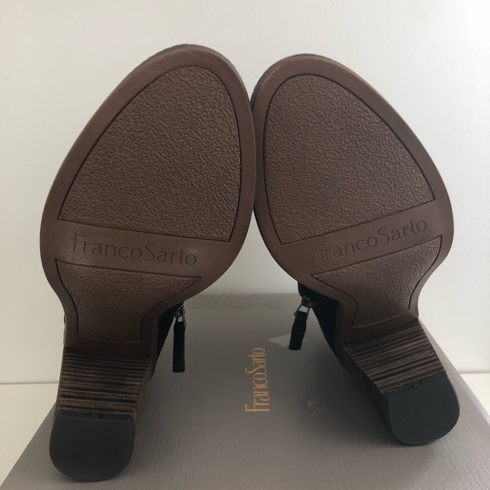 NWT Franco Sarto Edaline Bootie in Black - Picture 7 of 8